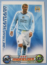 Match Attax 2008/09 Dietmar Hamann of Manchester City base card