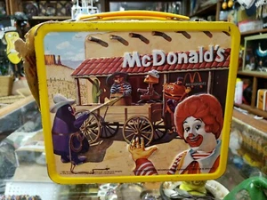 VINTAGE RONALD MCDONALD LUNCHBOX & THERMOS 1982 w/ Tags - Picture 1 of 10