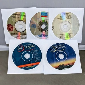 Big Lot The Three Tenors  Plus More Carreras Pavarotti Domingo Mehta   - Picture 1 of 8