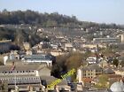 Photo 12x8 Rows of houses Bath/ST7464 From Bath Abbey tower the hills aro c2012