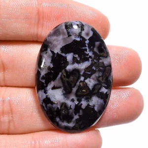 55 Carat AAA Natural Gabbro Jasper Oval Shape Cabochon Cut Loose Gemstone - Picture 1 of 4