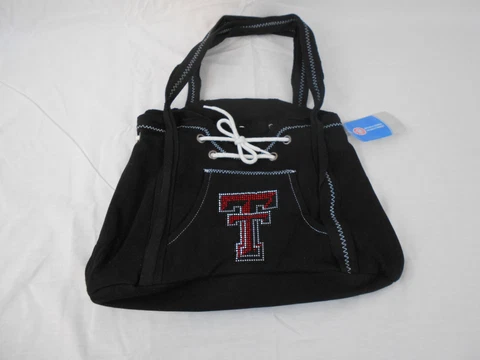Little Earth Productions Texas Tech Women's Sport Noir Hoodie Purse NEW  (A18) Cover