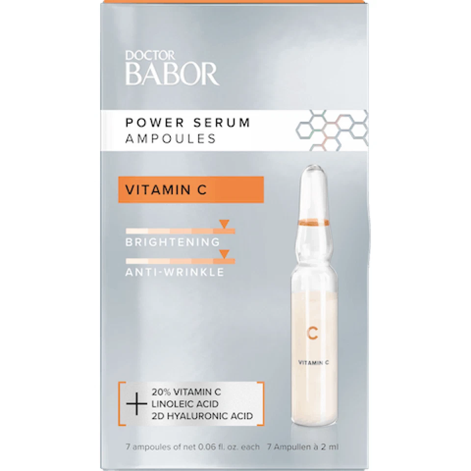 Babor Power Serum Ampoules: VITAMIN C, 7 Ampoules x 2 ml Each - Image 1 of 1