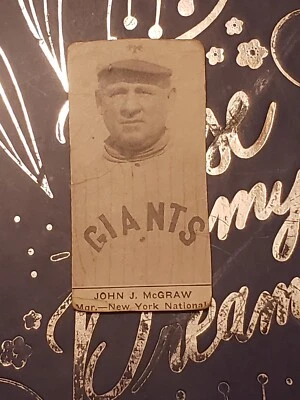 1921 e-121-120 John Mcgraw, 1941 doble juego corte - Joe Medwick. Foto 1 de 4