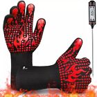 GooChef BBQ Grill Gloves Heat Grilling Kitchen Silicone Oven Mitts by Renewgoo