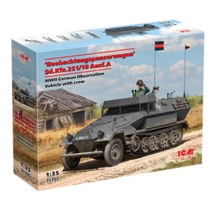 Vehículo de observación Observachtungspanzerwagen escala 1:35 Segunda Guerra Mundial con tripulación ICM 35105 - Imagen 1 de 14