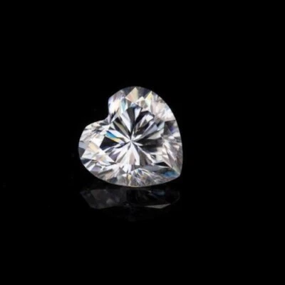 2.9 Ct Lab-Grown CVD Diamond Heart Shape D VVS1 Clarity EGL Loose Gemstone 5ATK - Image 1 of 4