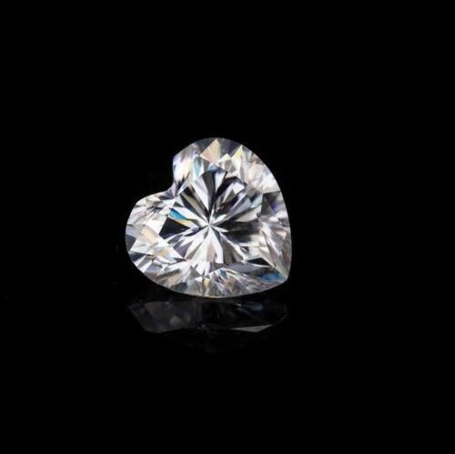 2.9 Ct Lab-Grown CVD Diamond Heart Shape D VVS1 Clarity EGL Loose Gemstone 5ATK - Image 1 of 4