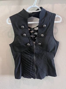 Stand Jacket Vest Sleeveless Vest Size XL - Picture 1 of 7