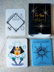 Italy Tarot LE TAROC Dante Mencaroni 22 Major Arcana TAROCCHI CARTOMANCY photos - Picture 1 of 12