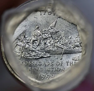 1999-P New Jersey State 25c Quarter Roll Brilliant UNC - Picture 1 of 4