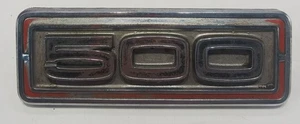 67 DODGE CORONET 500 REAR FINISH PANEL EMBLEM - Picture 1 of 3