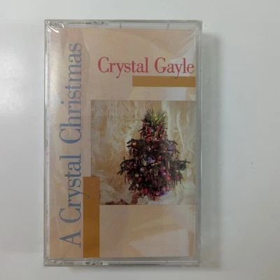 Crystal Gayle A Crystal Christmas Cassette 1990 Warner Bros - Image 1 of 2