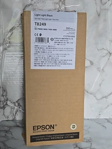 Oryginalny Epson Light Black SC-P6000/7000/8000/9000 As T8249 Exp:9/14/2023 - Zdjęcie 1 z 8