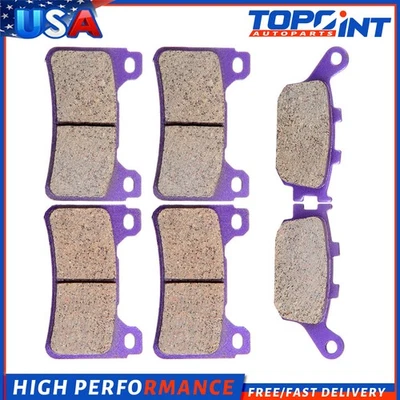 For 2004-2005 Honda CBR1000RR CBR600RR Carbon Fiber Brake Pads Front & Rear - Image 1 of 4