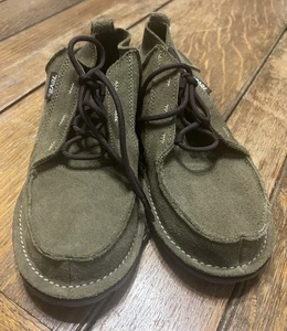 Bota/Zapatos Chukka TEVA 7 Mush Atoll Verde Con Cordones Gamuza Ligeros - Imagen 1 de 7