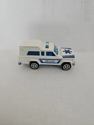 Vintage Majorette Jeep Ambulance Doors Open 1:64 No. 269 LQQK - Image 1 of 4