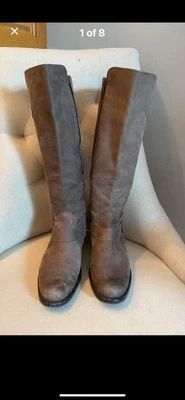 Bota de montar Paul verde gris talla 7 Foto 1 de 4