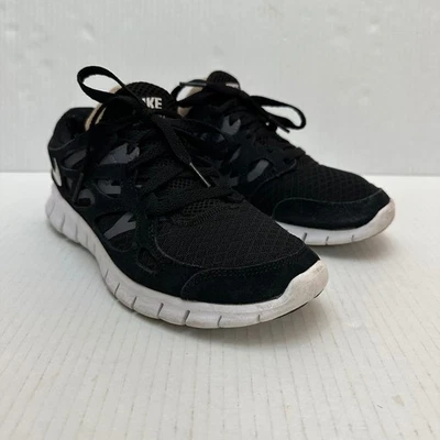 Nike Free Run 2 Sneakers Womens 7.5 Black Gray Wht Athletic Shoes DM9057-001 - Image 1 of 4