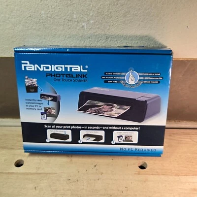 New Pandigital Photolink Model #PANSCN02 One Touch Print Scanner No PC Required - Image 1 of 4