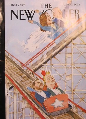 NEW YORKER MAGAZINE AUGUST 26, 2024 - "Roller Coaster" Foto 1 de 2