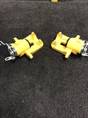 2 PINZAS FRENO TRASERO ASIENTO IBIZA 6L 6K 1M TDi 1996-2005 CON DISCO SÓLIDO Foto 1 de 4