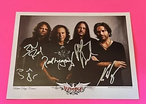 WINGER x4 ENTIRE BAND SIGNED AUTOGRAPHED 8X10 PROMO PHOTO *PROOF* #b - Picture 1 of 7