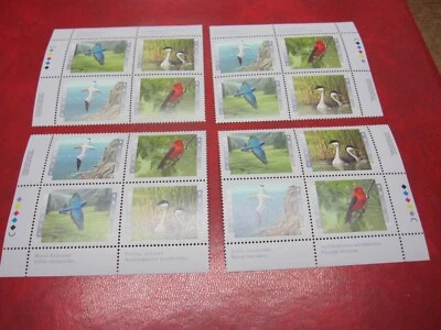 CANADA Unitrade# 1631-34 45c BIRDS OF CANADA-2 SET OF 4 INSCRIPTION MNH - Image 1 of 2