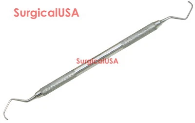 Gracey Curette 9/10 Doble Extremo para Molares Instrumentos Dentales Periodontales Foto 1 de 4