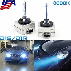 Blue 8000K D1S D1R HID Xenon Headlight For BMW M5 E92 E93 328i 335i E60 535i 550 - Picture 1 of 8