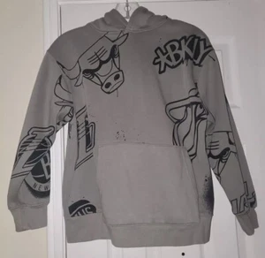 Zara NBA Pullover Hoodie Youth Size 10 Gray - Picture 1 of 5