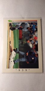 1992 Classic Update White Travel Edition Rickey Henderson #T43 HOF