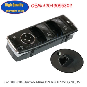 Front Left Door Window Switch for Mercedes W204 W212 C250 C300 E350 2049055302 - Picture 1 of 7