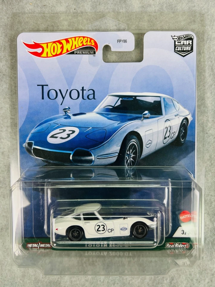 2021 Hot Wheels Car Culture "Toyota" Toyota 2000 GT 1/64 Diecast Model Car GRJ98