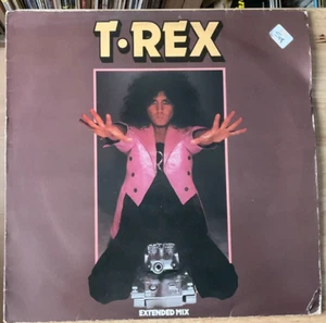 T-rex /Megarex 2 UK 1985 ROCK/GLAM SLEEVE GOOD+ VERY GOOD+ 12" SINGLE VINYL - Picture 1 of 5