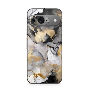 Film de protection Google Pixel 9 Skin design protection contre les rayures vinyle autocollant marbre or - Photo 1/1