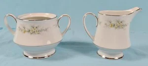 * Plato y crema Noritake Melissa 3080 patrón Suger - Imagen 1 de 1