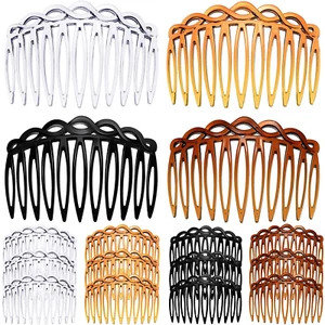 16 Pieces Women Hair Comb Accessories French Hair Side Combs Plastic Twist Decor - Picture 1 of 7