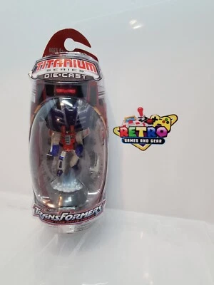 2006 Hasbro Micro Machines Titanium Series Transformers Starscream Die-Cast MOSC - Image 1 of 4