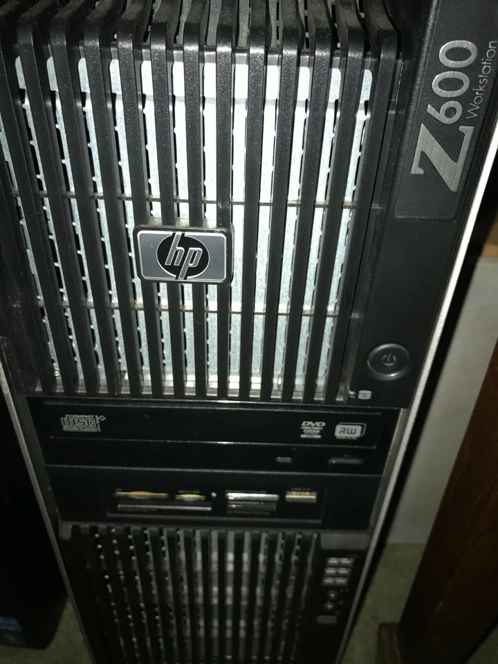 HP Z600 Workstation PC Xeon E5-2640 6 Core CPU 32GB RAM 480GB SSD Win 10 Pro No6 - Image 1 of 2