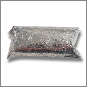 1oz Chrome Silver Metal Flake .015" - Medium Paint Additive - Pro Quality (30ml) - Picture 1 of 6