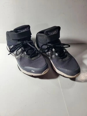 Ryka Sneakers Devotion XT Mid Training Womens 7.5W Black Grey White - Image 1 of 4