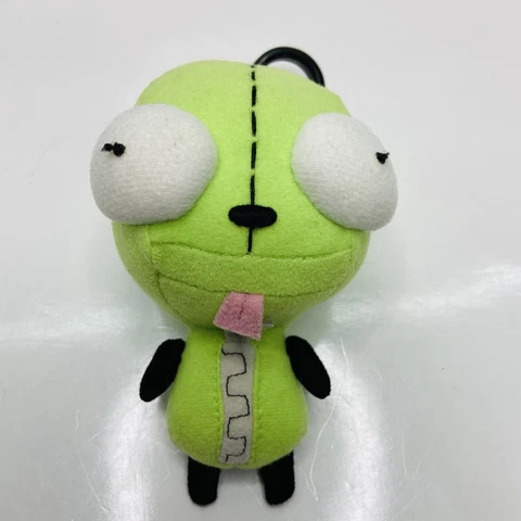 Invader Zim Fun 4 All 6" Dog Gir Plush Keychain 2003 Rare Vintage Cover