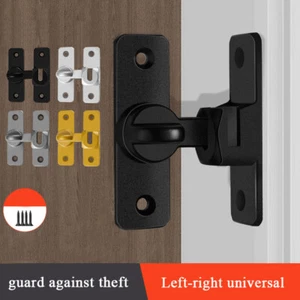 2 piezas cerradura puerta corredera, pestillo puerta 90/180 grados pestillo corredero, pestillo puerta nuevo - Imagen 1 de 19