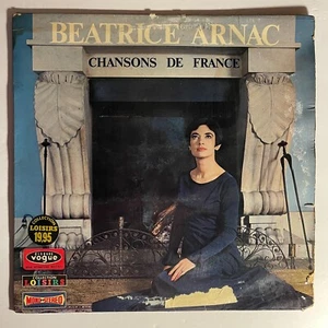 Beatrice Arnac – Chansons de France Vinyl, LP 1967 Vogue – CLVLX 154 - Picture 1 of 3