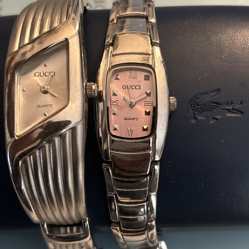 Orologio Gucci Vintage Donna Bracciale Orologio Da Polso Funzionante Con Batteria Nuova Usa