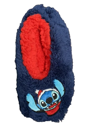 Disney Lilo & STITCH Piel Sintética Sherpa Zapatilla Calcetines Antideslizantes Talla 7 - 9.5 Talla Única Foto 1 de 4