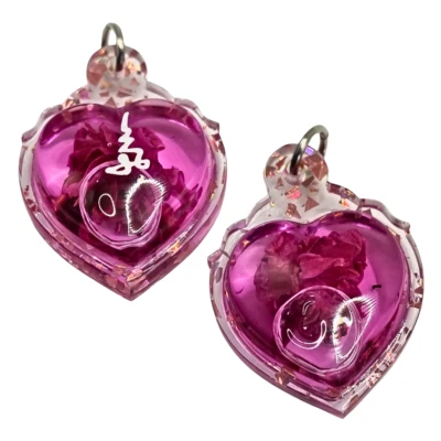 Corona Flor Encantador Talismán Colgante Mágico Amor Riqueza Bondad Buen Negocio Foto 1 de 4