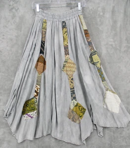 Nativewear Designs Skirt Medium Western Bohemian Panel Asymmetric Southwestern - Bild 1 von 12