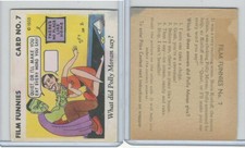 R48-2 Gum Inc, Film Funnies, Named Series, 1935, #7 Polly Moran